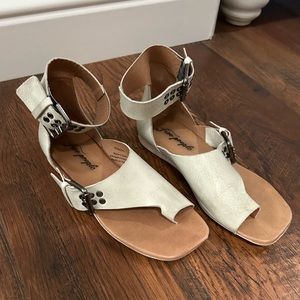 Free people leather sandals